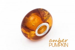 Honey Amber Charm Bead